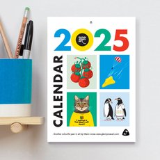 Glenn Jones A5 Calendar 2025-artists-and-brands-The Vault