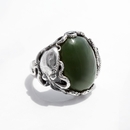 Pounamu Twin Octopus Ring