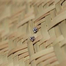 Manuka Gem Studs Silver-jewellery-The Vault