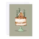 Christmas Cake Card