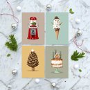 Christmas Collection 4 Tag Pack of 8