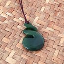 Pounamu Pendant Pikorua Twist