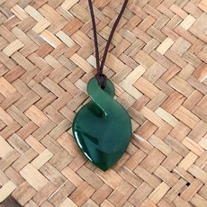 Pounamu Pendant Pikorus Inanga-jewellery-The Vault