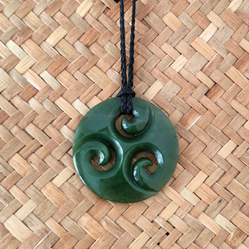 Pounamu Pendant Koru