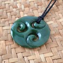 Pounamu Pendant Koru