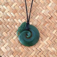 Pounamu Pendant Manaia -jewellery-The Vault