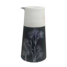 Ti Kouka White on Black Jug-artists-and-brands-The Vault