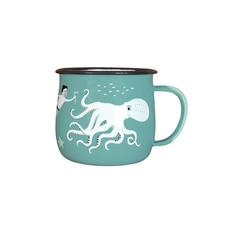 Kupe and Te Wheke Enamel Mug-artists-and-brands-The Vault