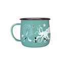 Kupe and Te Wheke Enamel Mug