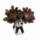 Ceramic Figurine Dog Black