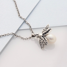 Native Bee Necklace-jewellery-The Vault