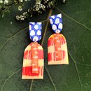 Resin Dangles Earrings