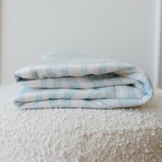 Minky Aio Blue Toddler Blanket-lifestyle-The Vault