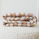 Minky Aio Tan Toddler Blanket