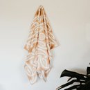 Minky Aio Tan Toddler Blanket