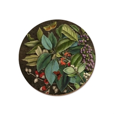 Mahoe & Titoki Berries Coaster Single-artists-and-brands-The Vault