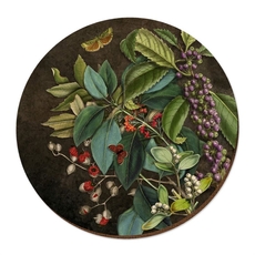 Mahoe & Titoki Berries Placemat Single-artists-and-brands-The Vault