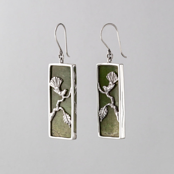 Ombre Pounamu Calypso Earrings