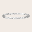 For The Journey Bangle Silver