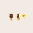 Earthbound Studs Gold Plate