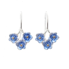 Forget Me Not Trio Earrings-jewellery-The Vault