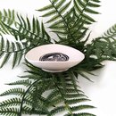 Black Ponga Detail On White 10cm Bowl 