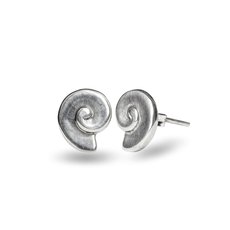 Koru Studs Silver-jewellery-The Vault