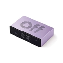 Lexon Flip Premium Alarm Clock Purple