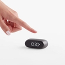 Lexon Minut Alarm Clock Gunmetal