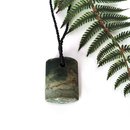 Pounamu Pendant Lashed Toki