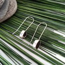 Wellington Beach Pebble Earrings Silver