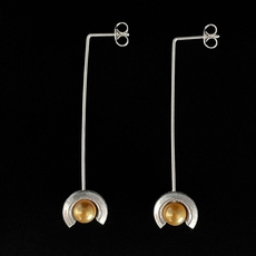 Tulip Mania Dangles Stud Earring-jewellery-The Vault