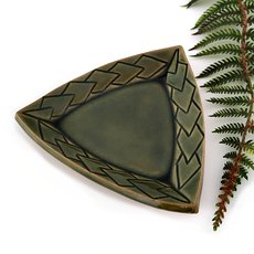 Tatau Dish Green-artists-and-brands-The Vault