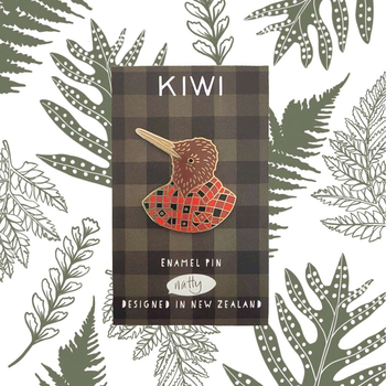 Kiwi Enamel Pin