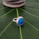 Blue Shimmer Ring