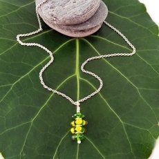 Yellow Dew Drop Necklace-jewellery-The Vault