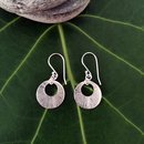 Silver Circles Earrings Large