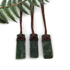 Ernesto Ovalle Pounamu Lashed Toki-jewellery-The Vault