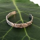 Bark Cuff Silver