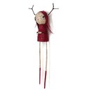 Liy Paper Mache Wall Hang Doll