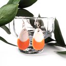 Empowered Drop Earrings Orange