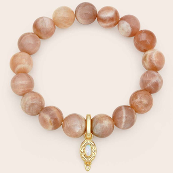 Be the Light Bracelet Gold Plate