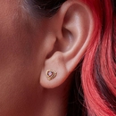 Lovelight Studs Gold Plate