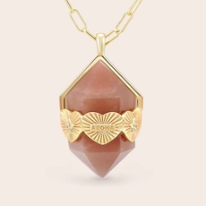 Aroha Necklace Gold Plate-jewellery-The Vault