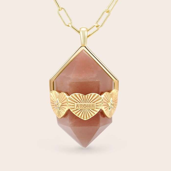 Aroha Necklace Gold Plate