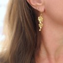 Gold Plate Confetti Earrings