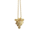 Gold Plate Confetti Necklace