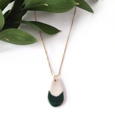 Courageous Necklace Green-jewellery-The Vault