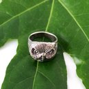 Ruru Owl Ring Silver