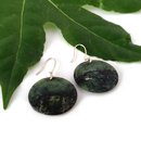 Pounamu Earrings Disc